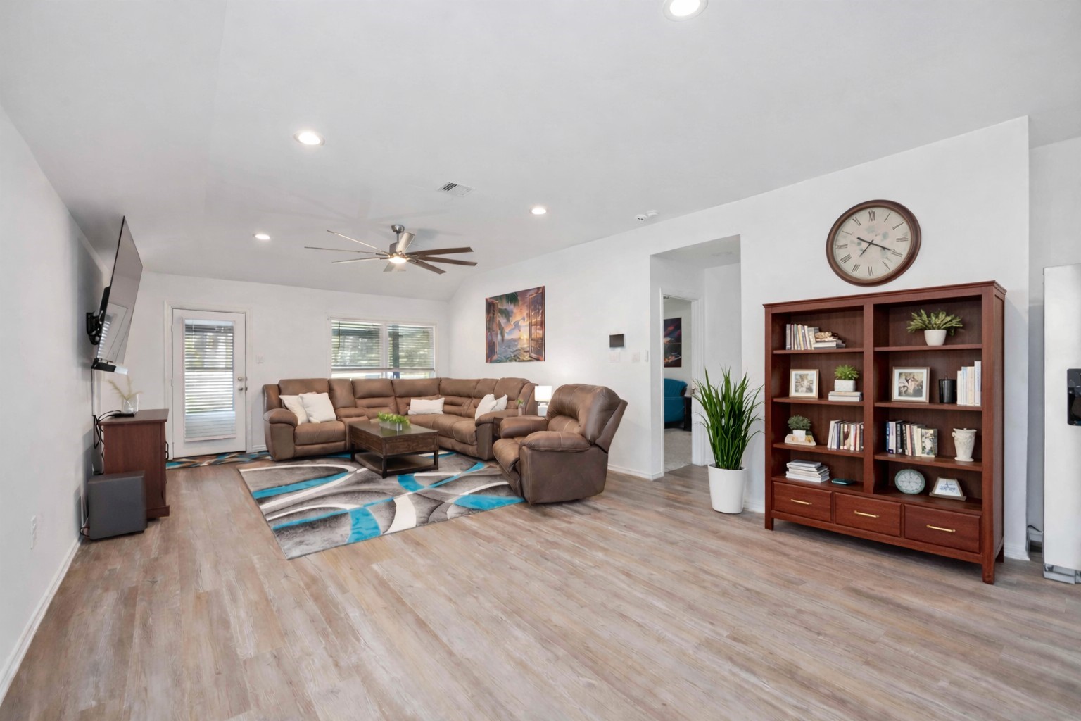 24034 Sunview Vly Drive Spring, TX 77373 - Photo 22 of 43 A bright, inviting main living area where natural light, clean lines, and generous scale come together.