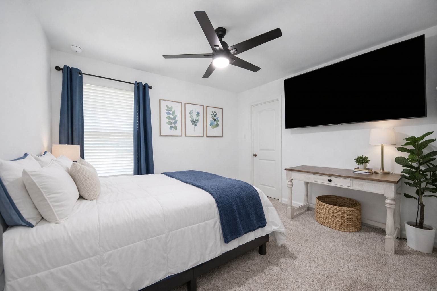 24034 Sunview Vly Drive Spring, TX 77373 - Photo 32 of 43 Secondary Bedroom
Bright and versatile with ceiling fan, window for natural light.