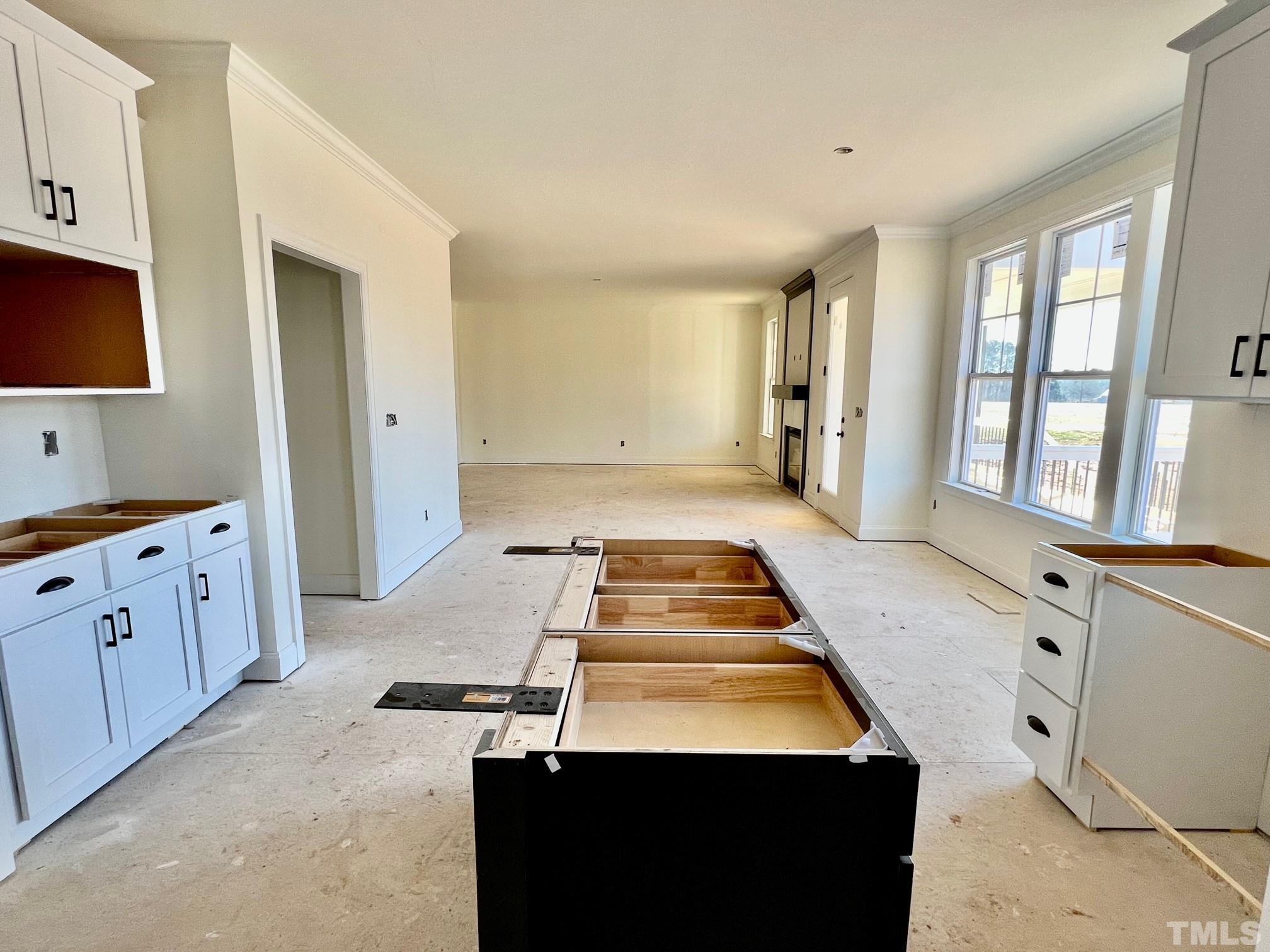 15 Tamaran Ct Spring Spring Hope, NC 27882 - Photo 8 of 29 a room with wooden floor and flat screen tv