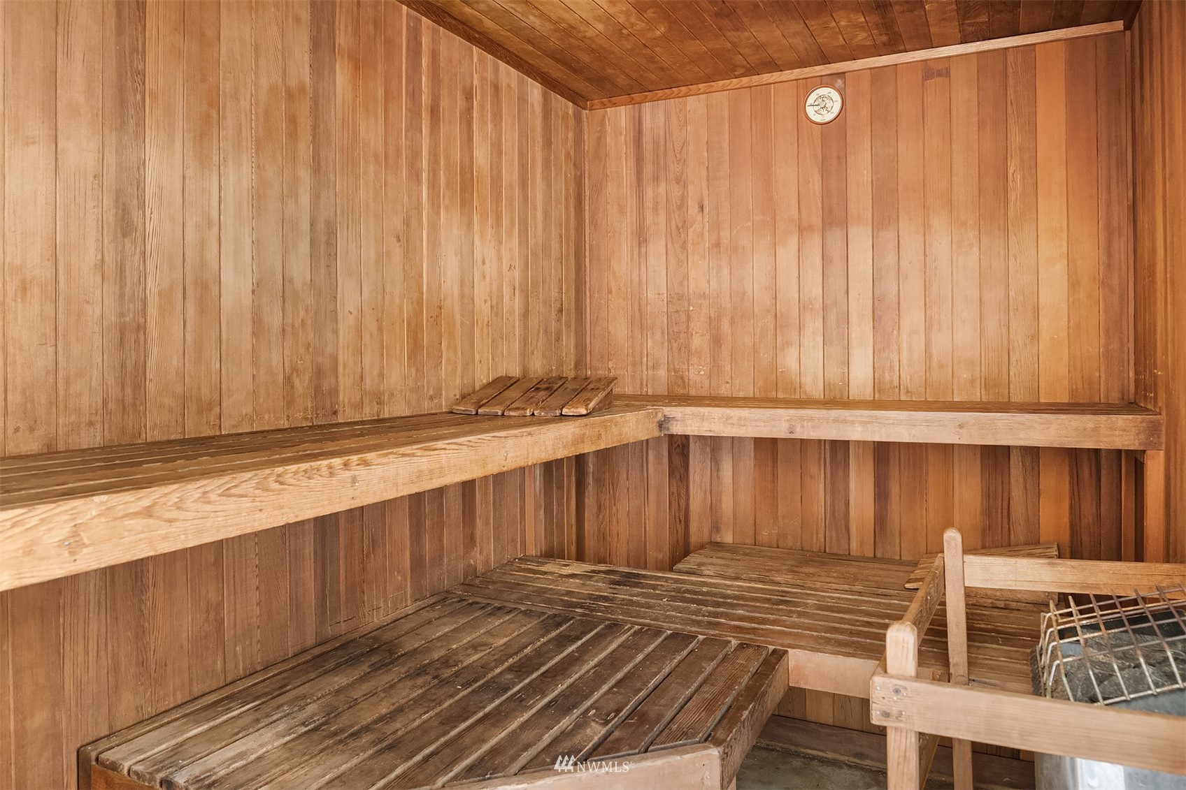 2201 3rd Avenue, Unit 1501 Seattle, WA 98121 - Photo 29 of 34 a view of a room with wooden walls