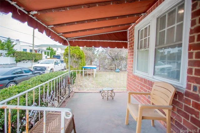 a view of chair and tables