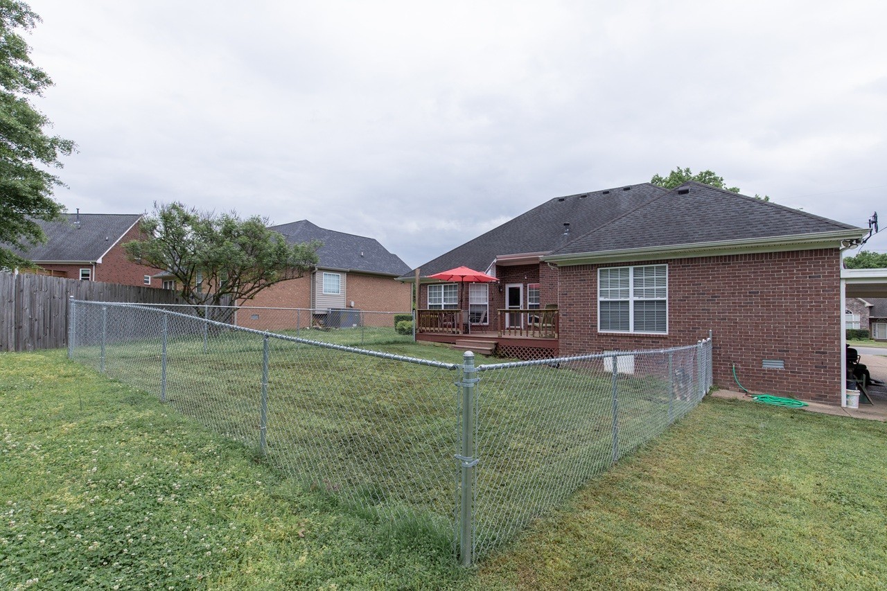 5012 John Hagar Road Hermitage, TN 37076 - Photo 38 of 45 a backyard of a house with table and chairs