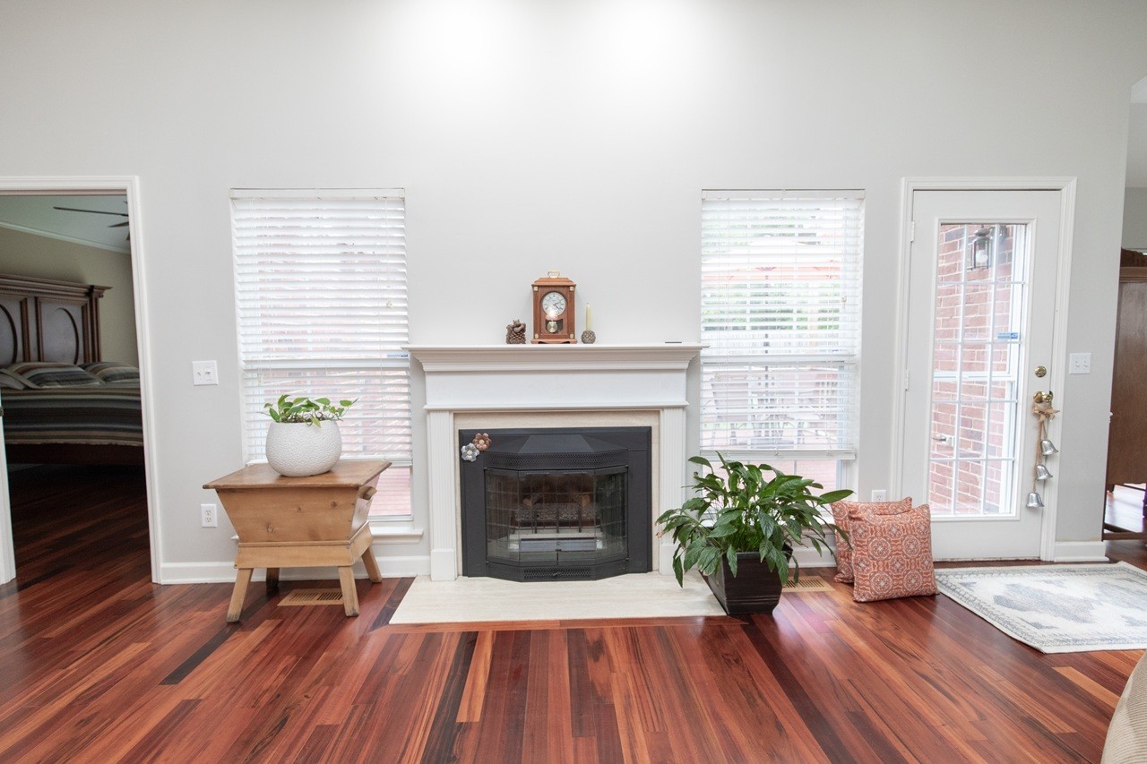 5012 John Hagar Road Hermitage, TN 37076 - Photo 8 of 45 a living room with furniture and a fireplace