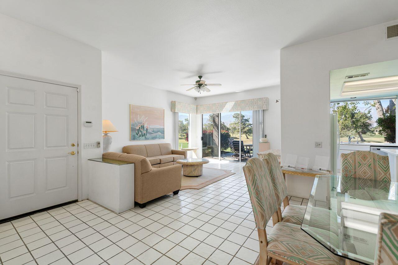36 Colonial Drive Rancho Mirage, CA 92270 - Photo 3 of 36 a living room with furniture and a large window