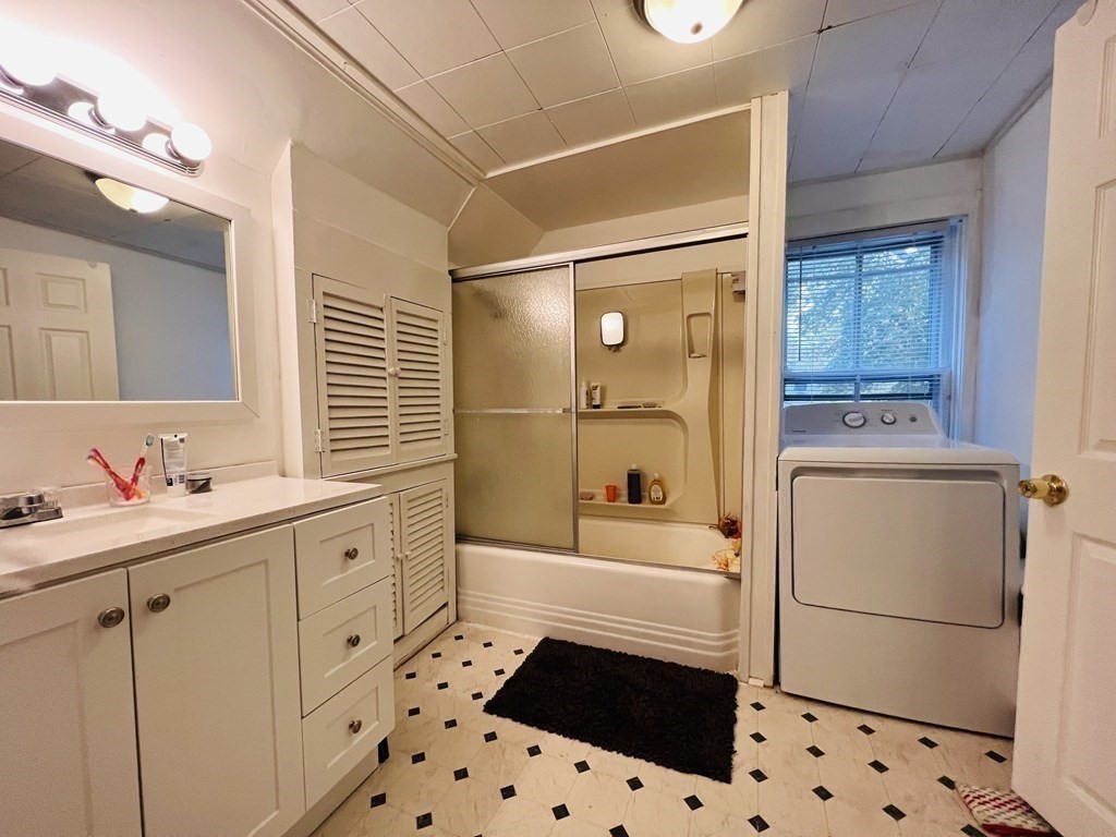 72 Oak Street Middleboro, MA 02346 - Photo 29 of 42 a bathroom with a sink a toilet and shower