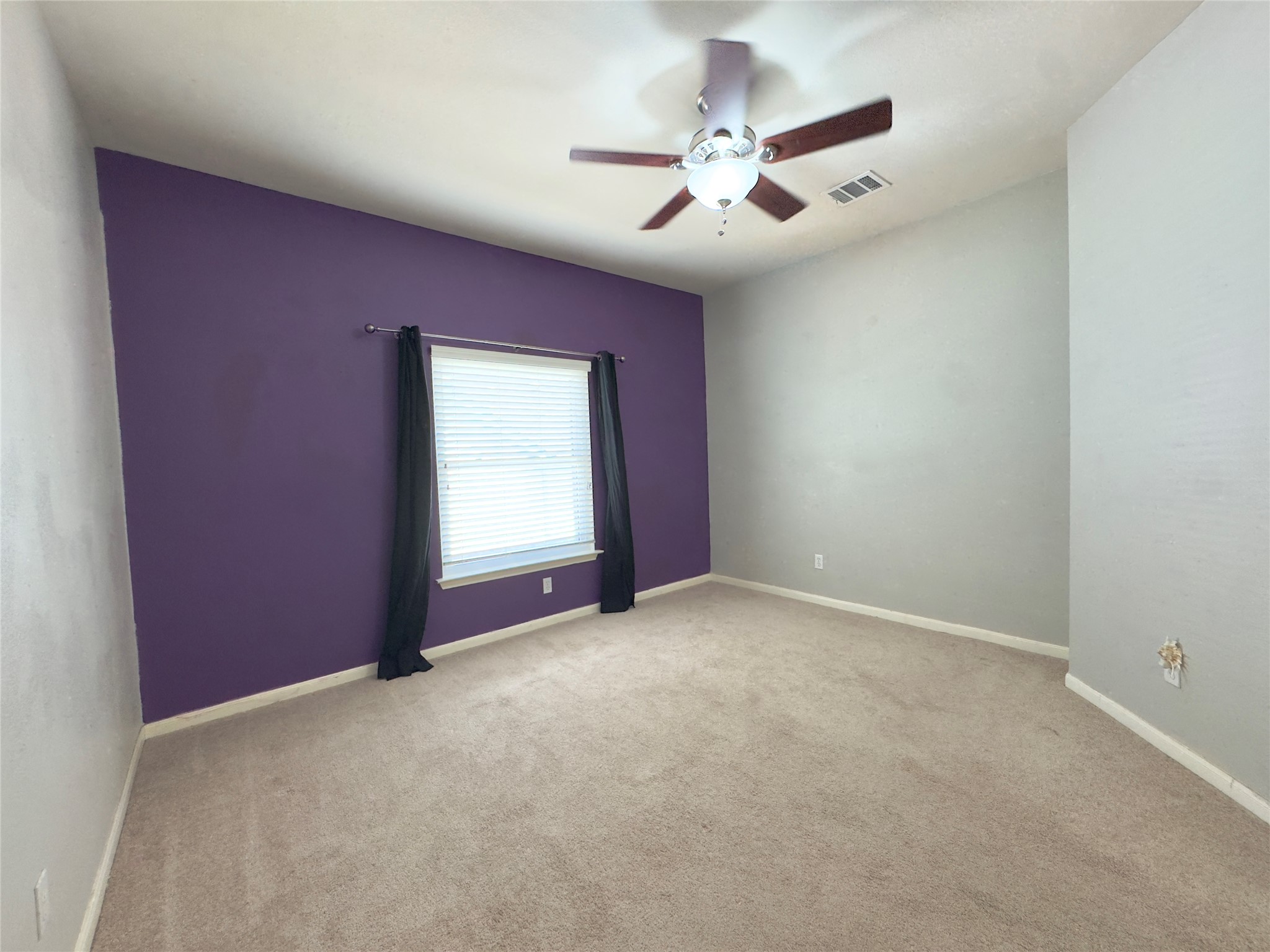 401 Witte Road Kyle, TX 78640 - Photo 12 of 33 an empty room with windows and fan