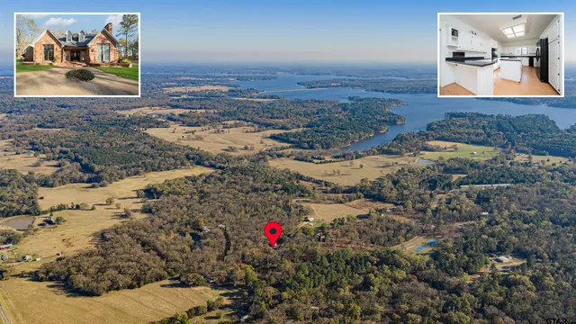 a view of a yard with an outdoor space