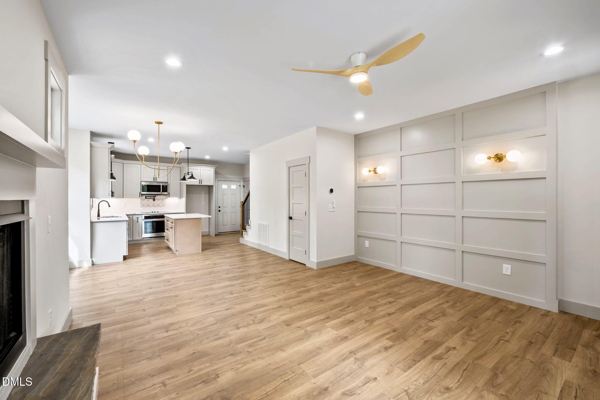 2498 Miller Road Hillsborough, NC 27278 - Photo 16 of 60 12 FR to kitchen from FP