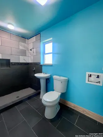 a view of lake with green space