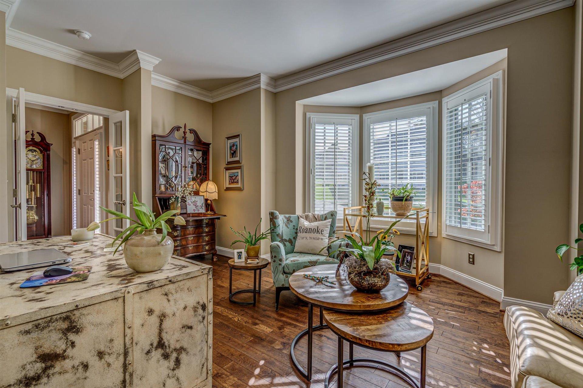 6989 Fairway Ridge Road Salem, VA 24153 - Photo 11 of 51 a living room with furniture and a large window