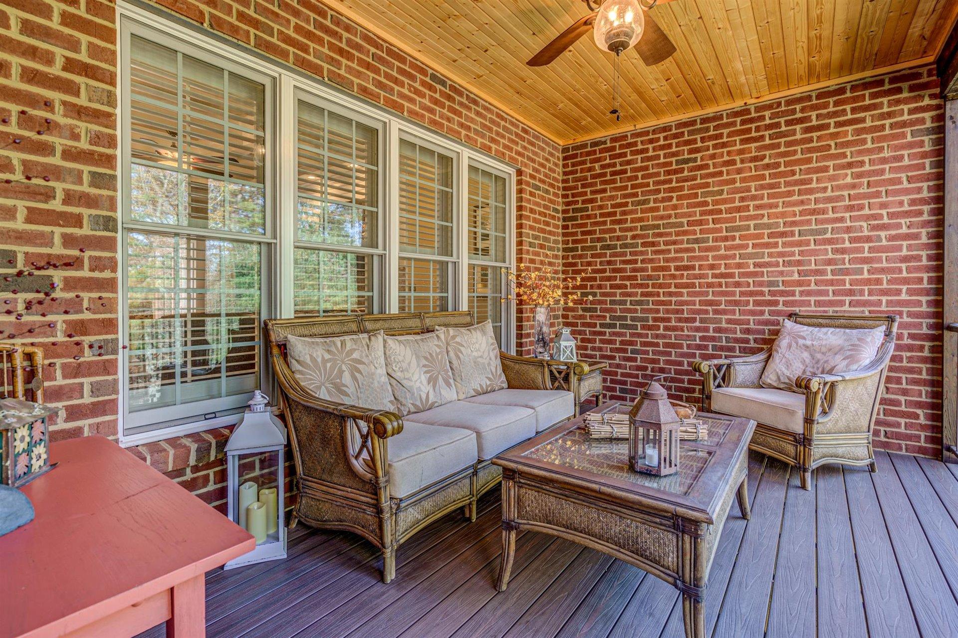 6989 Fairway Ridge Road Salem, VA 24153 - Photo 20 of 51 a view of a patio with wooden floor