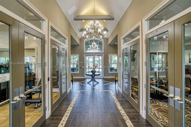 front view of a house with a garden