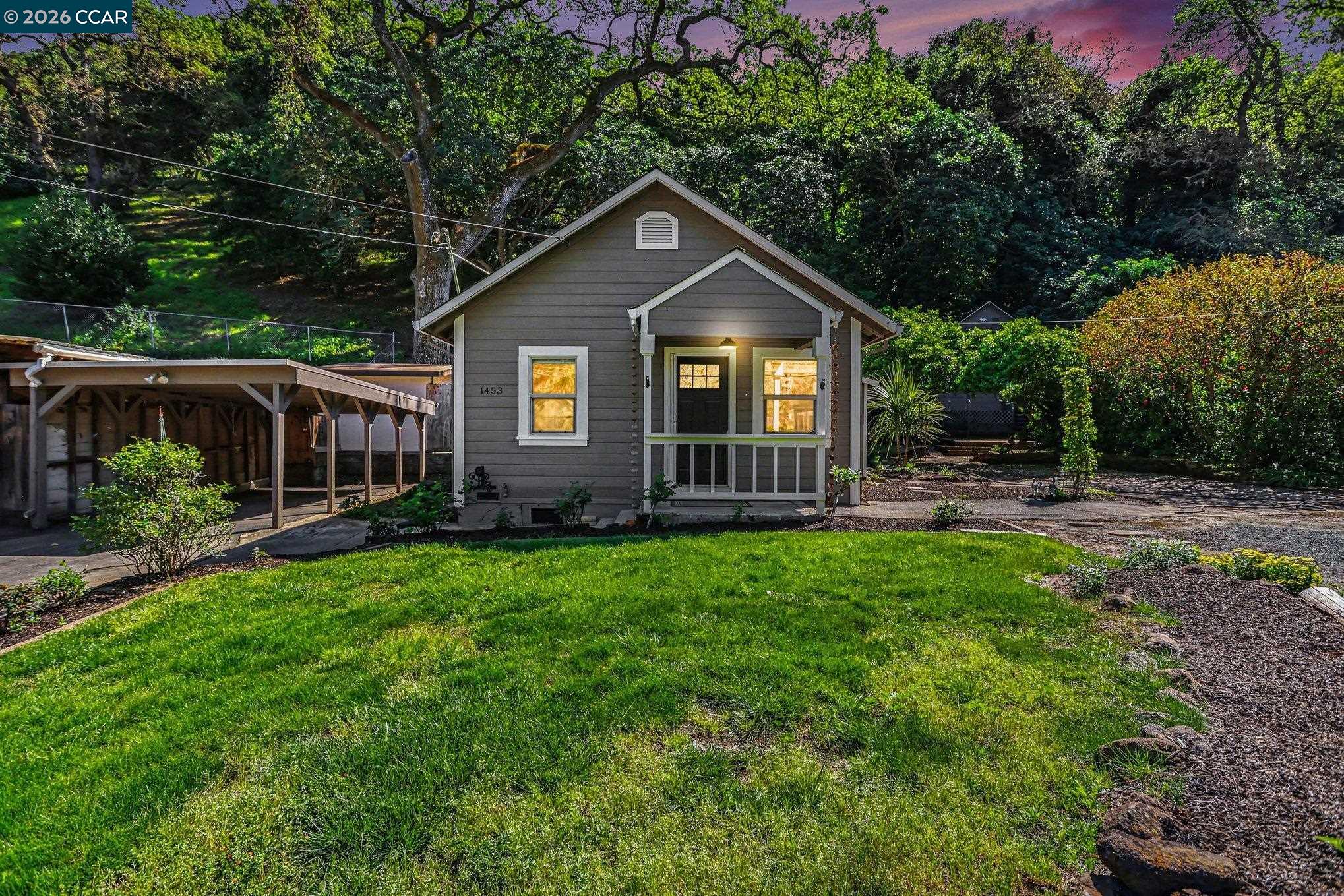 1451 Franklin Canyon Road Martinez, CA 94553 - Photo 26 of 45 a front view of house with yard and green space