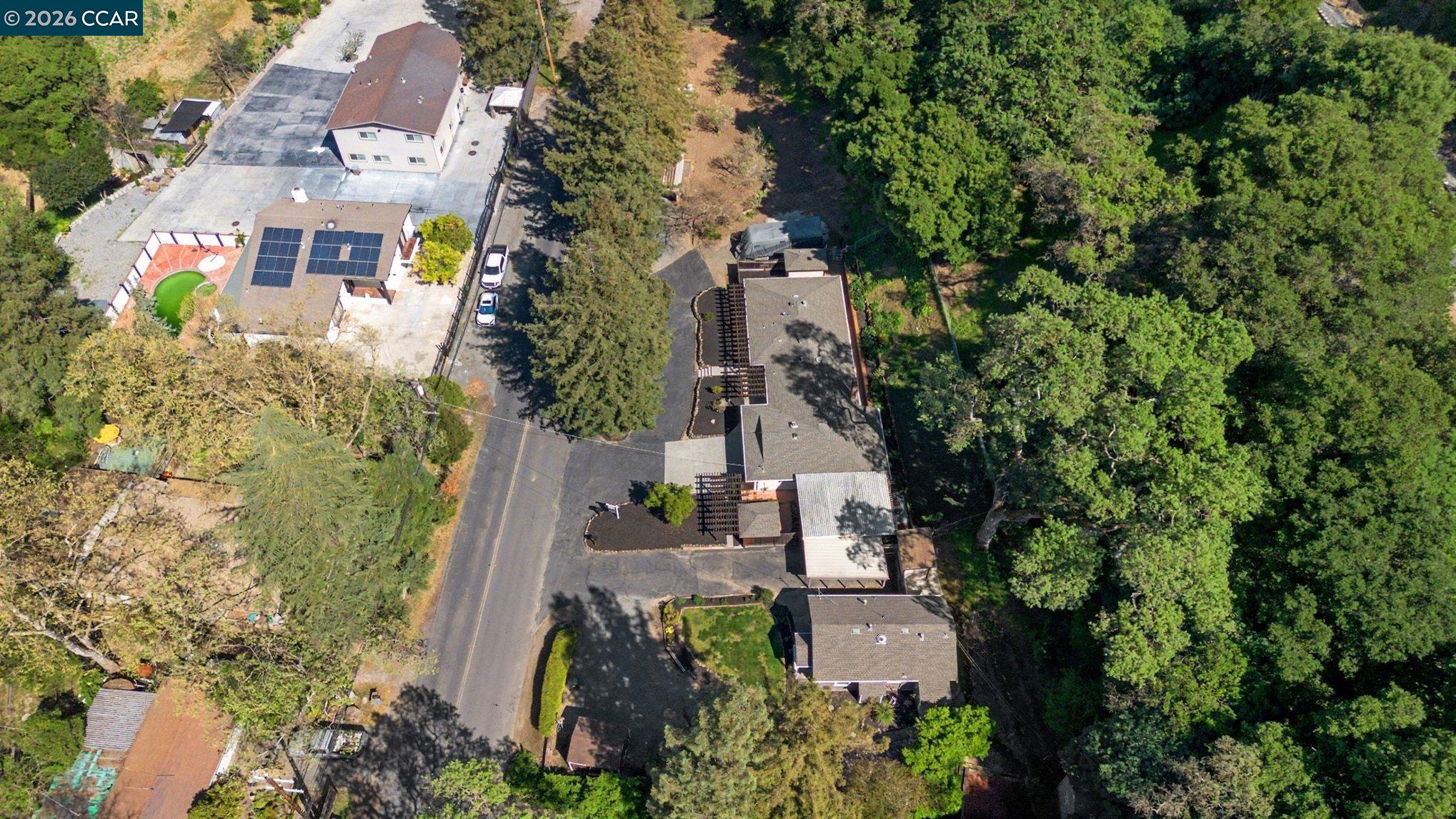 1451 Franklin Canyon Road Martinez, CA 94553 - Photo 42 of 45 an aerial view of a house