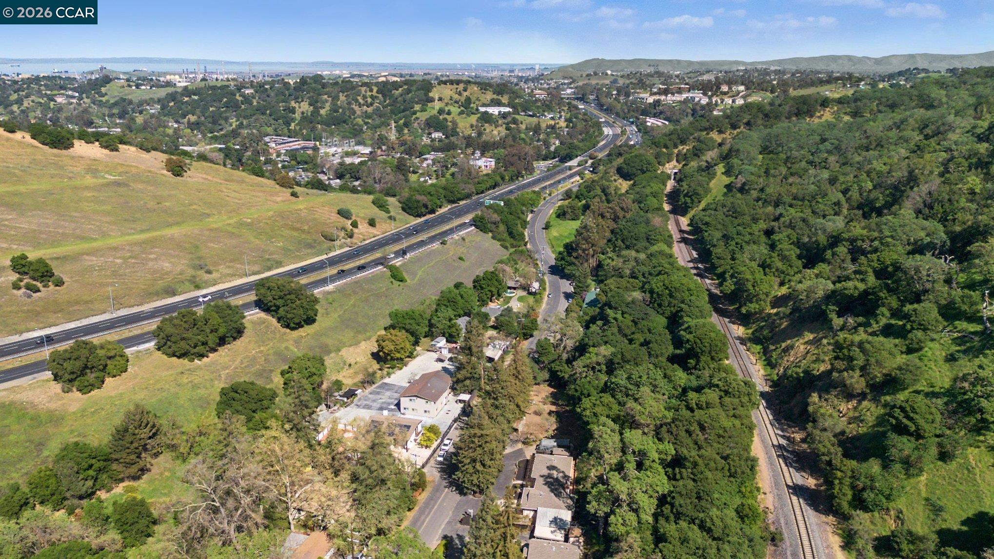 1451 Franklin Canyon Road Martinez, CA 94553 - Photo 43 of 45 a view of a city and mountains