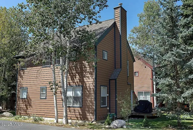 a view of a house with a balcony