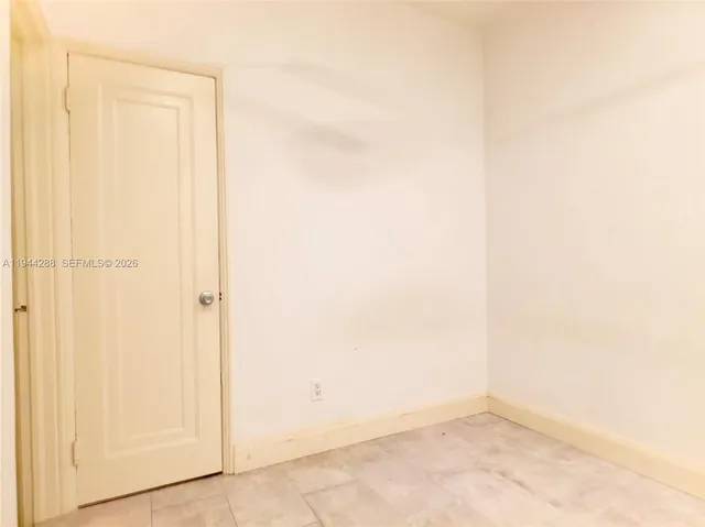 a view of a small space