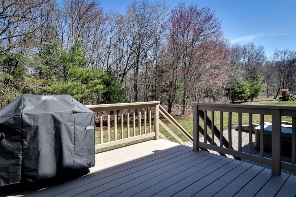 16 Russet Hill Road Ashland, MA 01721 - Photo 26 of 30 a view of a wooden deck with trees