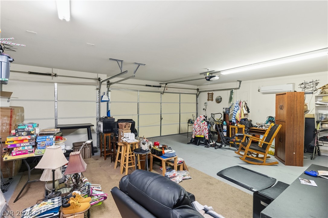 2516 Morrow Ridge Place Laughlin, NV 89029 - Photo 47 of 93 Attached Garage with a wall mounted mini split