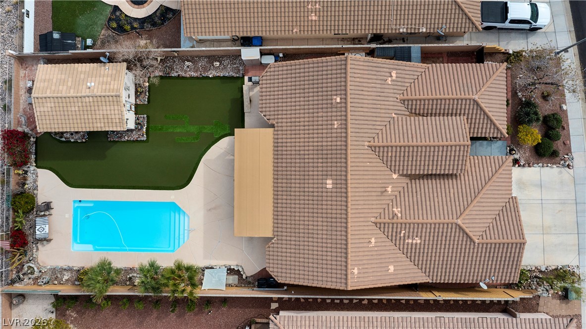 2516 Morrow Ridge Place Laughlin, NV 89029 - Photo 77 of 93 Bird's eye view of a pool