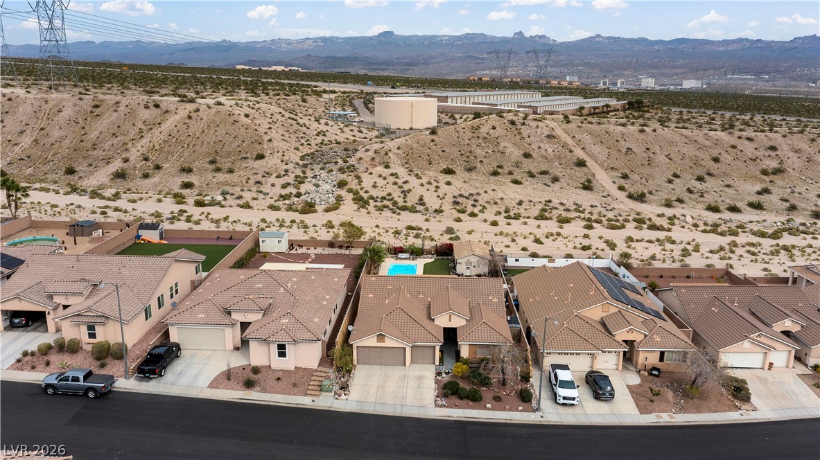 2516 Morrow Ridge Place Laughlin, NV 89029 - Photo 85 of 93 Aerial perspective of suburban area with mountains