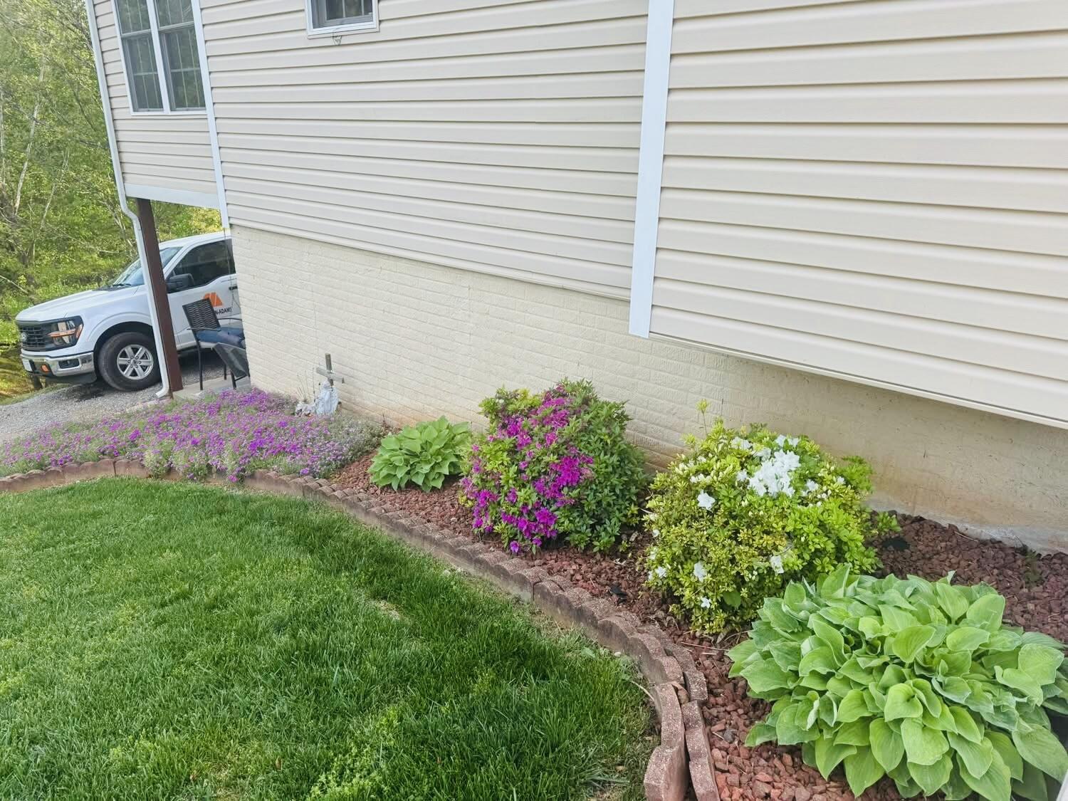 1236 Carroll Road Goodview, VA 24095 - Photo 4 of 78 Carroll RD Azaleas, Hostas & Ice plant