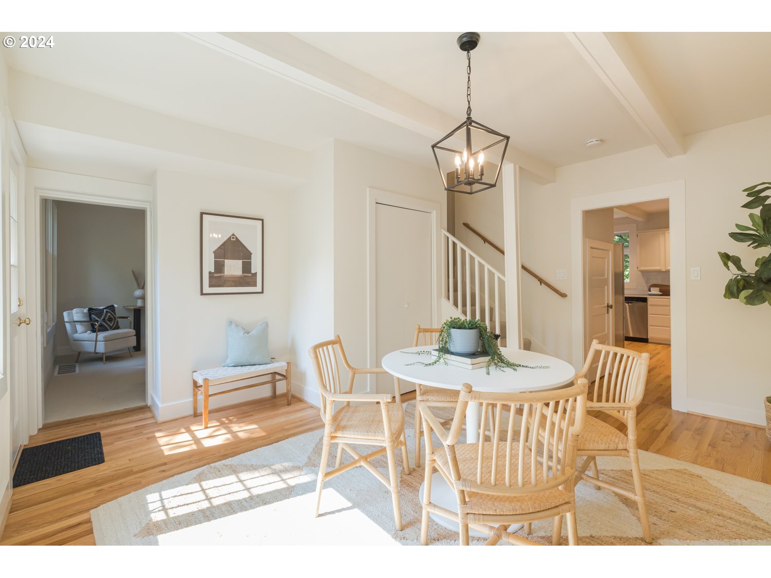 2707 Southwest Homar Avenue Portland, OR 97201 - Photo 30 of 48 a view of a dining room with furniture