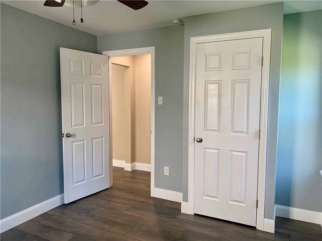 401 Bechman Street Springdale, PA 15144 - Photo 12 of 25 Another view of Main level Bedroom showing entry into hallway with 1/2 bath and newly added closet and doors!
