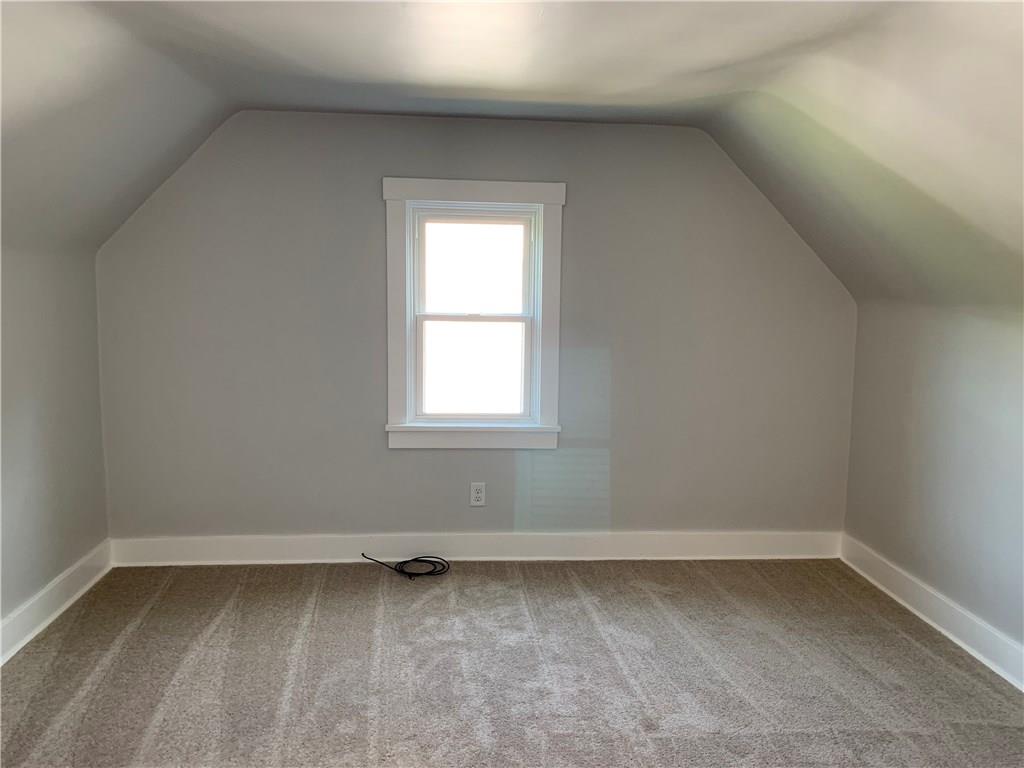 401 Bechman Street Springdale, PA 15144 - Photo 17 of 25 Another view of the spacious upper level 15x12 Bedroom!