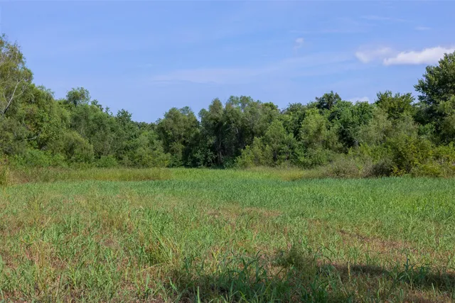 a view of a lake in middle of the house