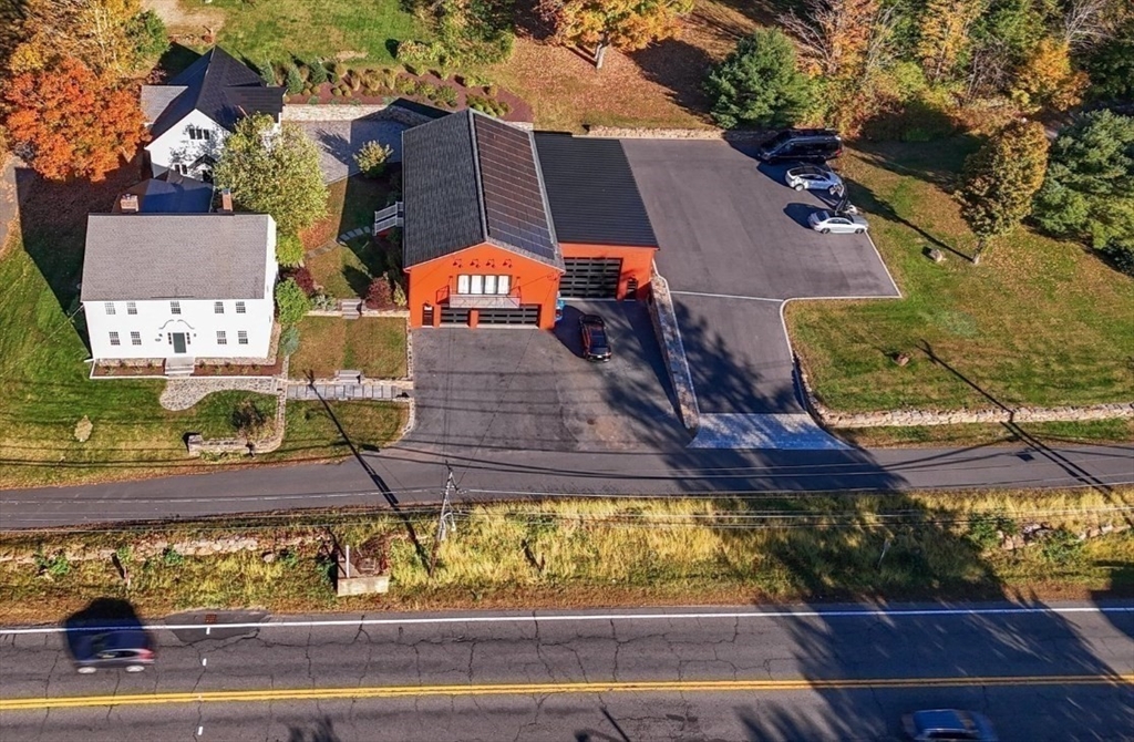 21 Sturbridge Road Brimfield, MA 01010 - Photo 2 of 41 an aerial view of a house with swimming pool