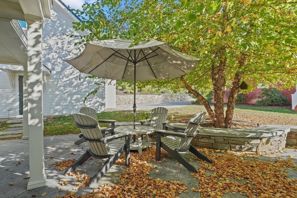 21 Sturbridge Road Brimfield, MA 01010 - Photo 26 of 41 a view of backyard with outdoor seating and trees