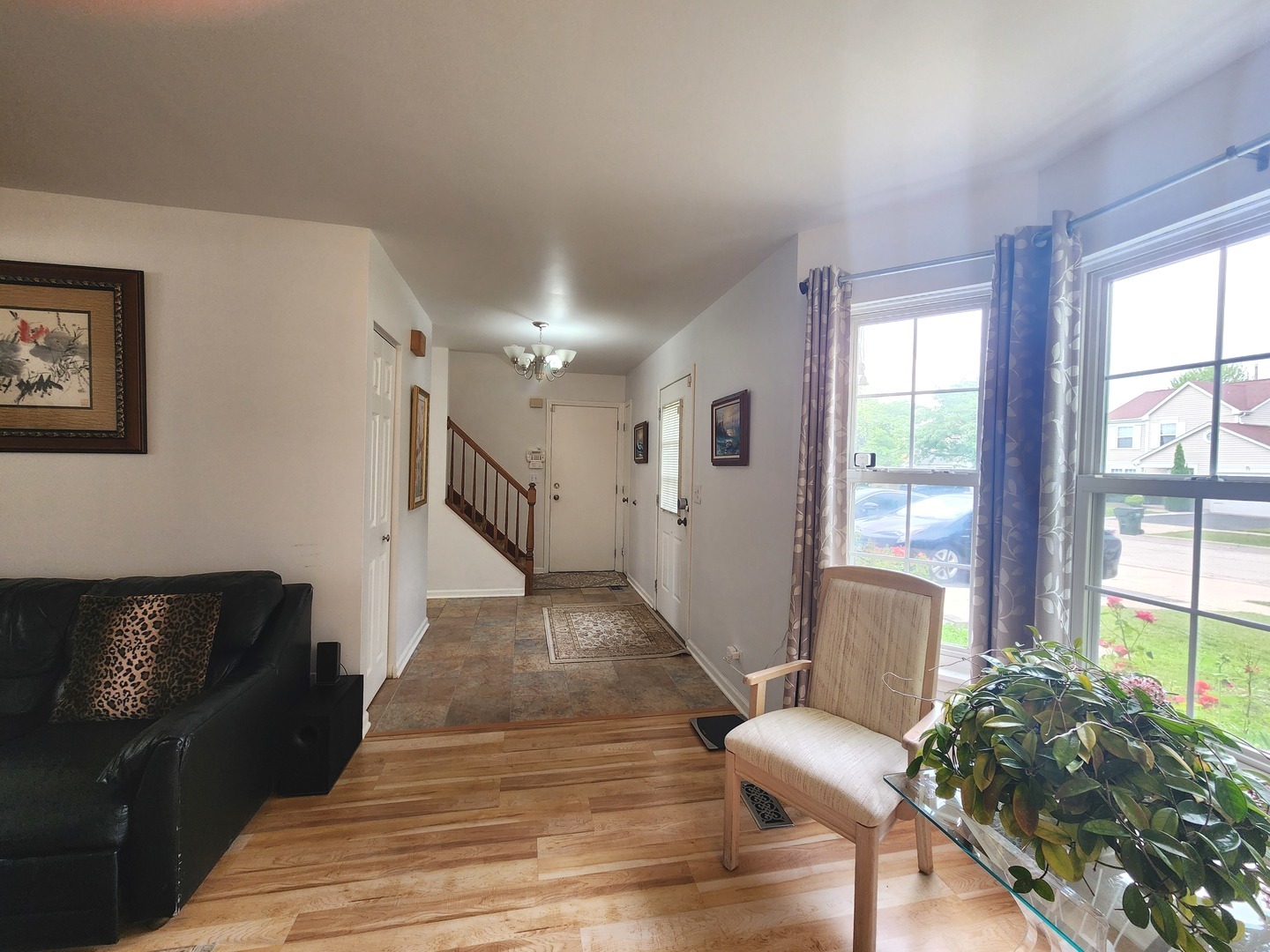 72 Wilton Lane Mundelein, IL 60060 - Photo 5 of 40 a living room with furniture and a large window