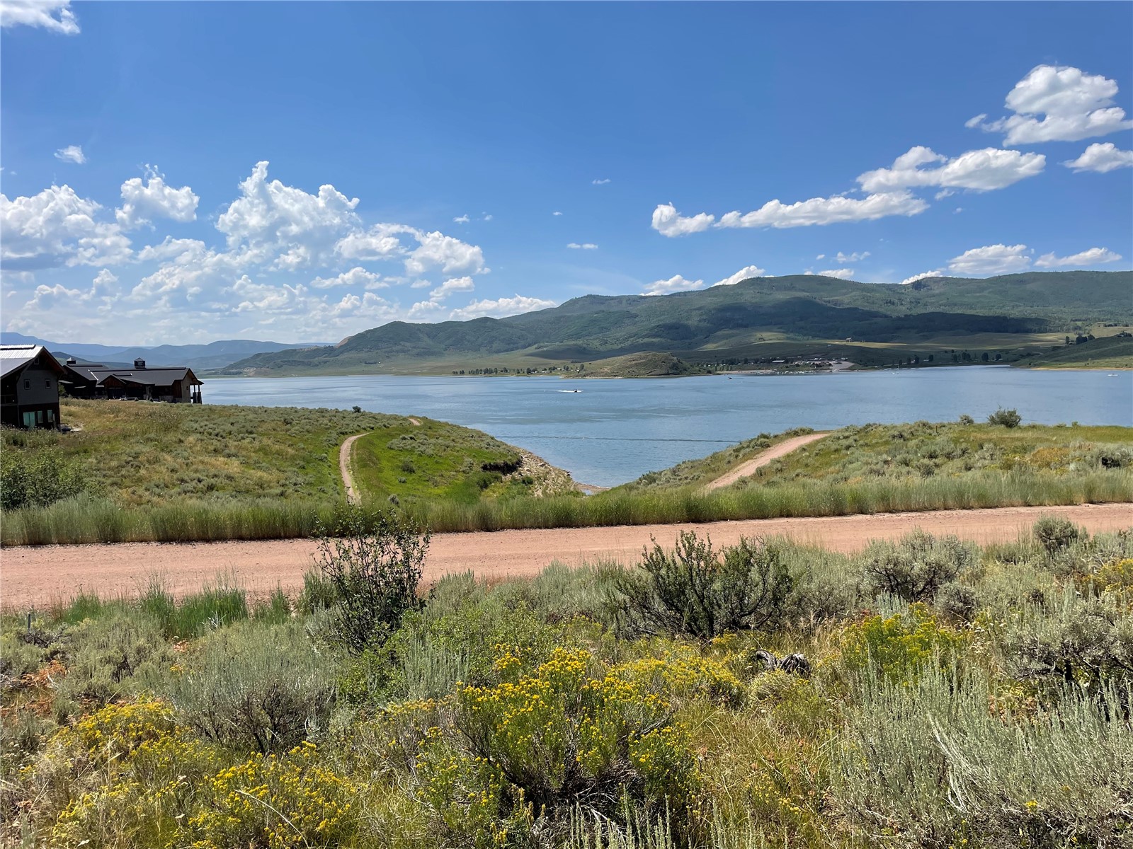 Tbd Tbd Springboard Trail Oak Creek, CO 80467 - Photo 9 of 12 a view of lake with mountain in the background