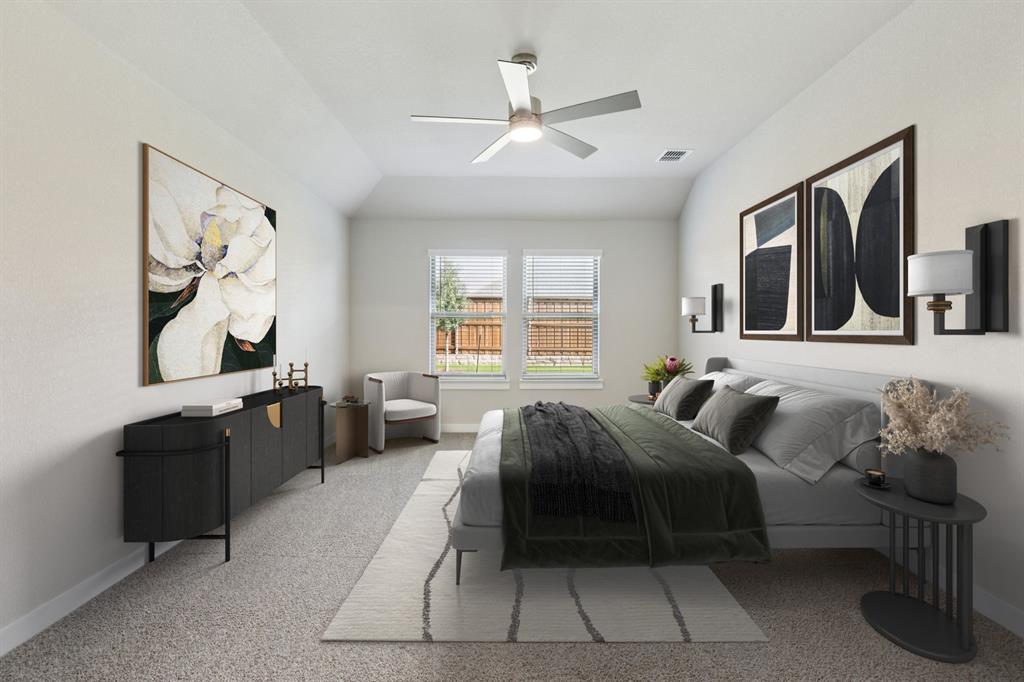 1404 Barbacoa Drive Haslet, TX 76052 - Photo 13 of 32 Primary Suite in the Emmy II home plan by Trophy Signature Homes - REPRESENTATIVE PHOTO