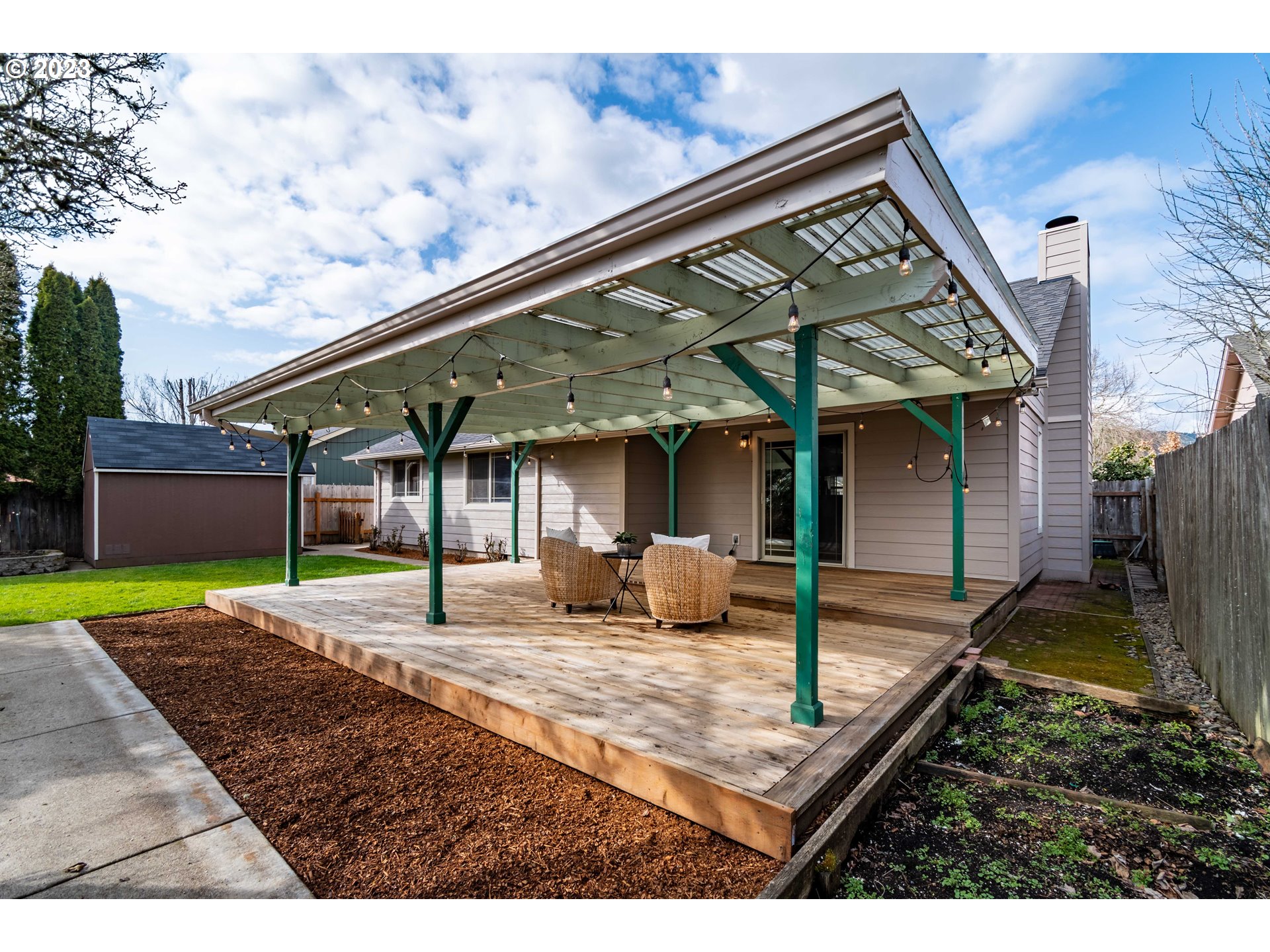 2329 Otto Street Springfield, OR 97477 - Photo 28 of 32 a view of a house with patio