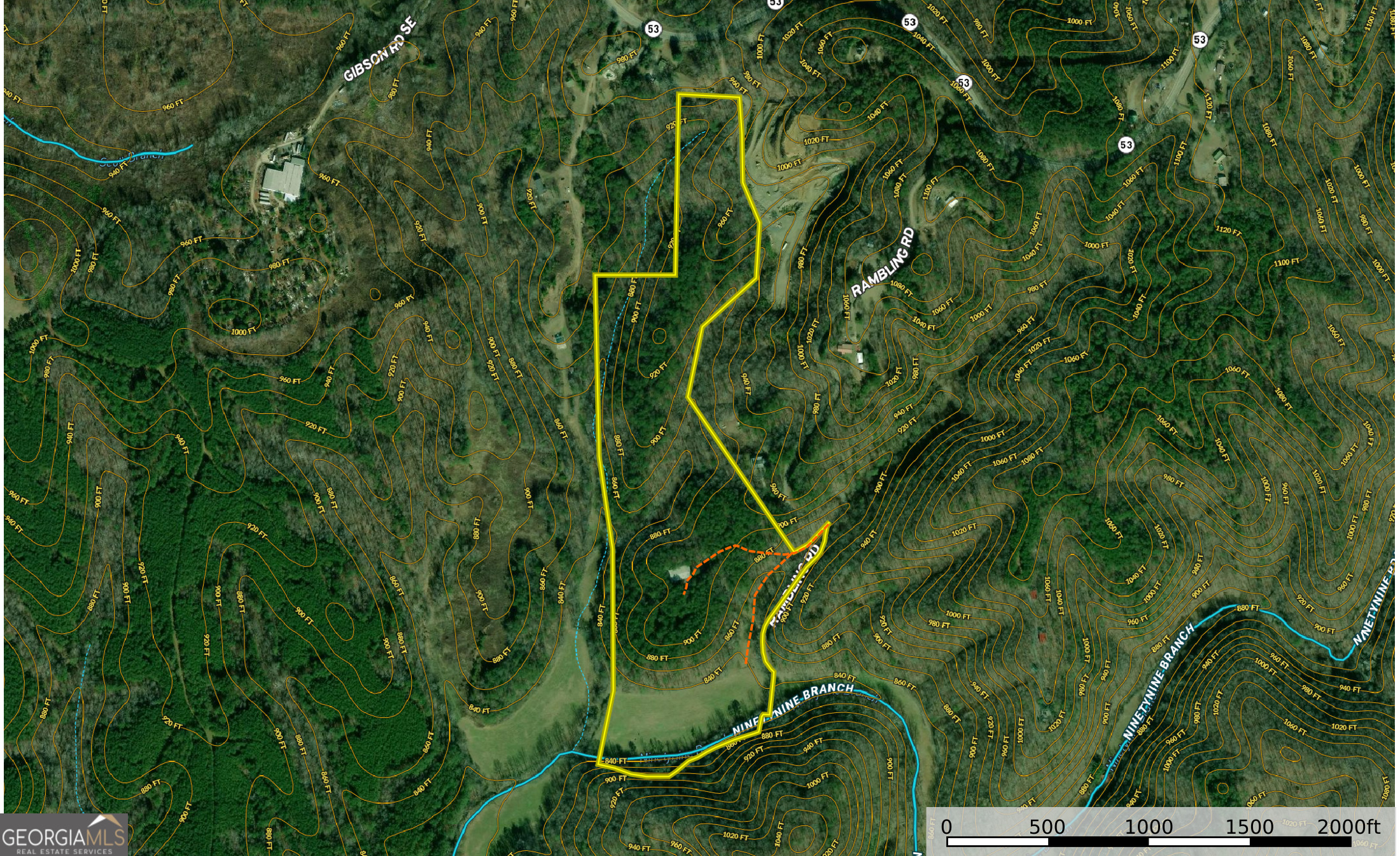 45 Acres On Rambling Road Fairmount, GA 30139 - Photo 23 of 24 a view of a yard