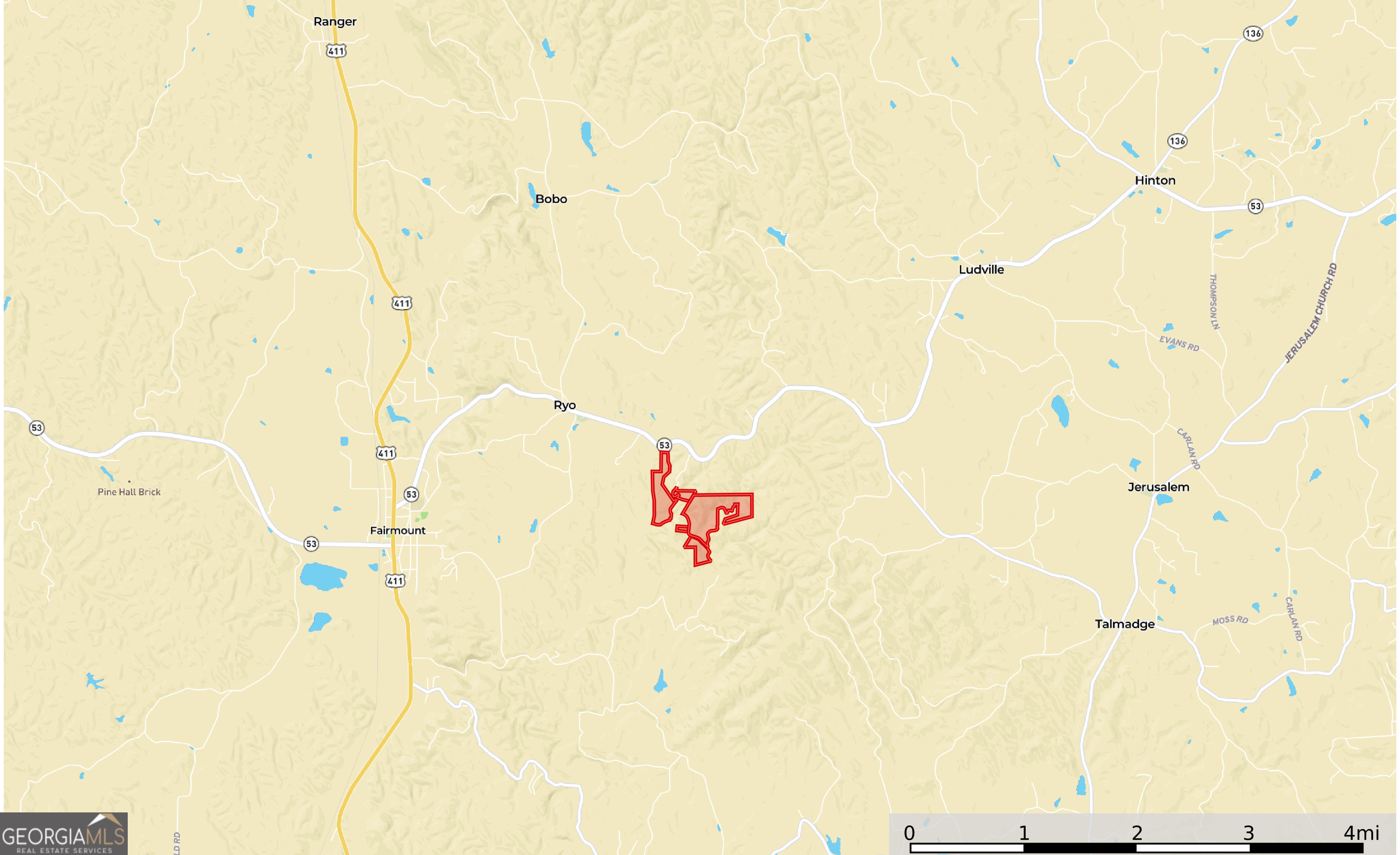 45 Acres On Rambling Road Fairmount, GA 30139 - Photo 24 of 24