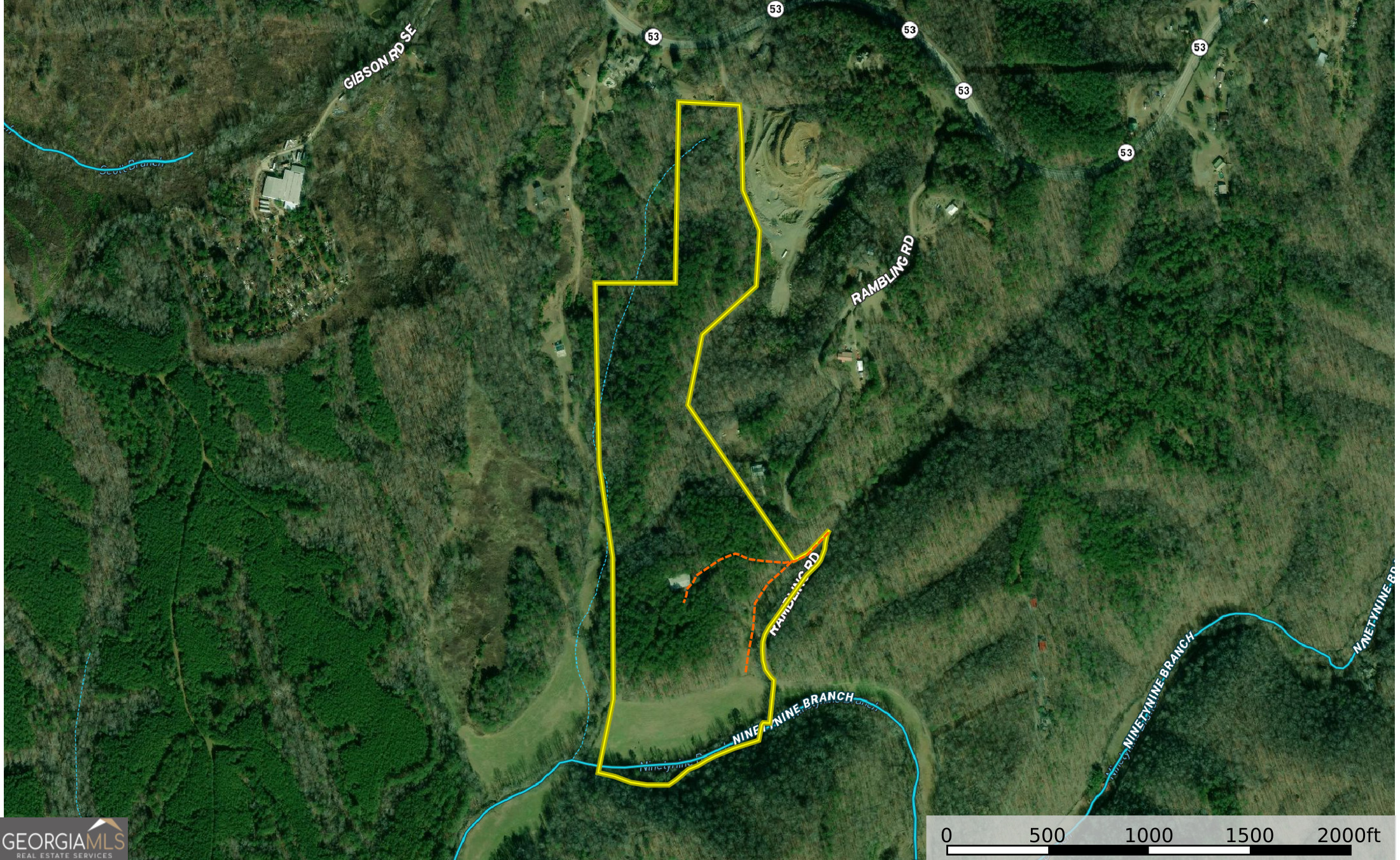 45 Acres On Rambling Road Fairmount, GA 30139 - Photo 3 of 24 a view of a garden