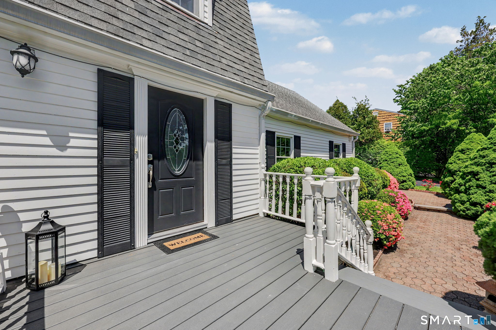 1100 Stillwater Road Stamford, CT 06902 - Photo 4 of 40 Spacious Front Deck overlooking private front yard