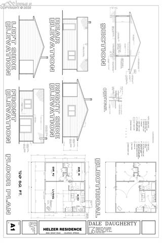 8060 Shoup Road Colorado Springs, CO 80908 - Photo 9 of 10 Existing home floor plan and elevation