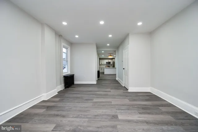 a view of empty room