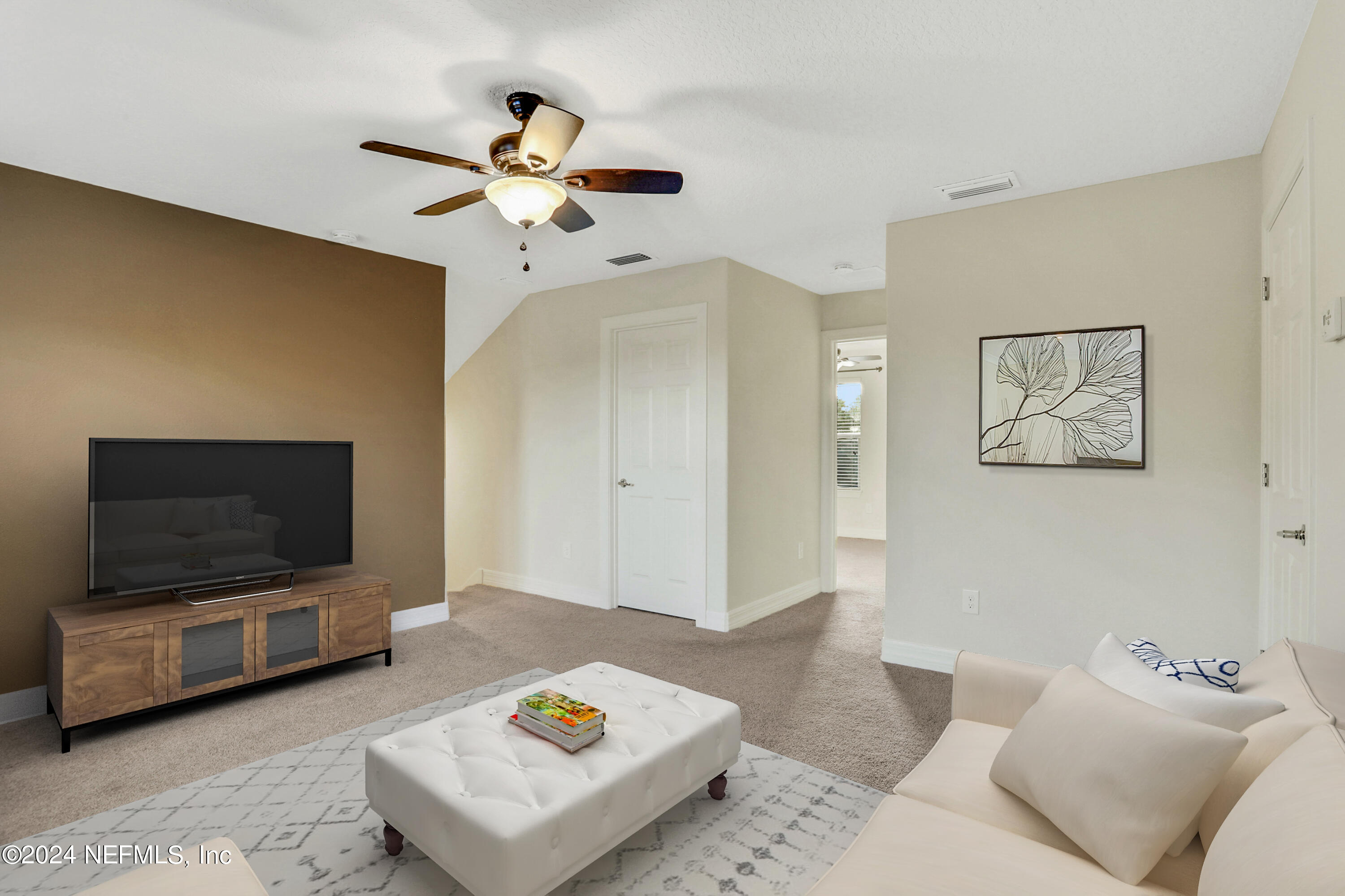 75 Sabal Ridge Trail Ponte Vedra, FL 32081 - Photo 15 of 57 Virtually Staged Bonus Room To Hallway