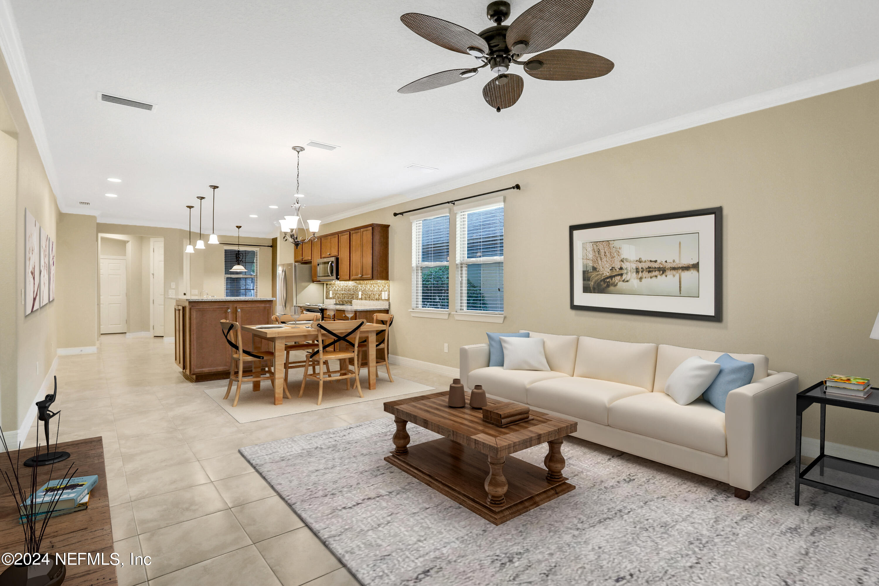 75 Sabal Ridge Trail Ponte Vedra, FL 32081 - Photo 55 of 57 Virtually Staged Open Floor Plan