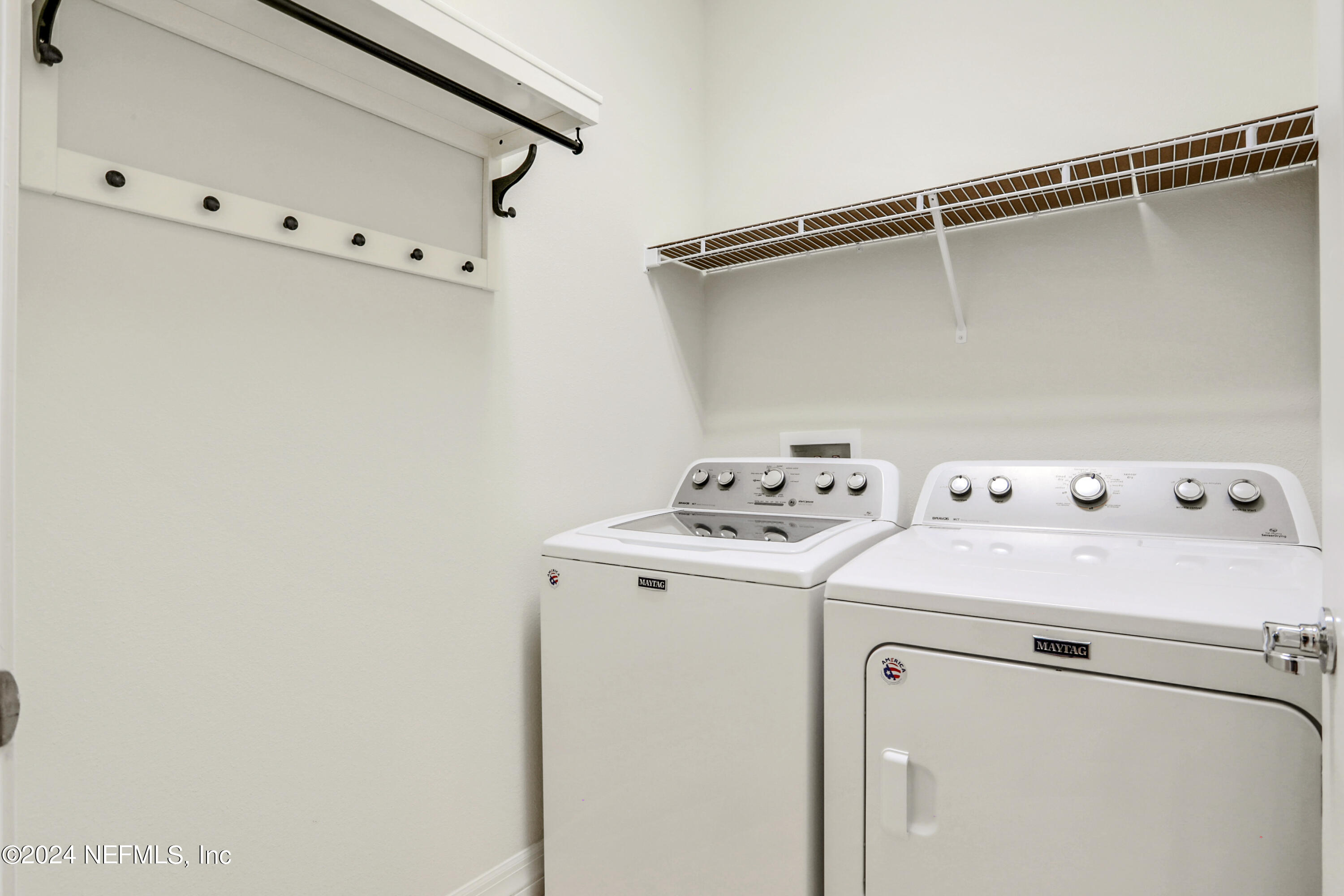 75 Sabal Ridge Trail Ponte Vedra, FL 32081 - Photo 25 of 57 Laundry Room With Storage Rack