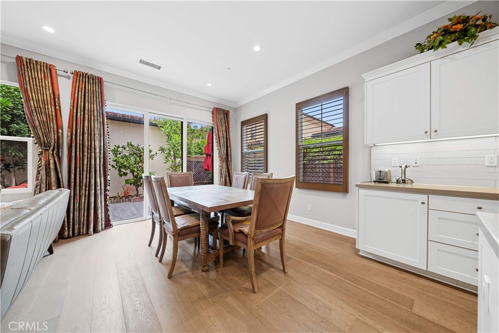 114 Guinness Irvine, CA 92620 - Photo 14 of 43 a view of a dining room with furniture window and outside view