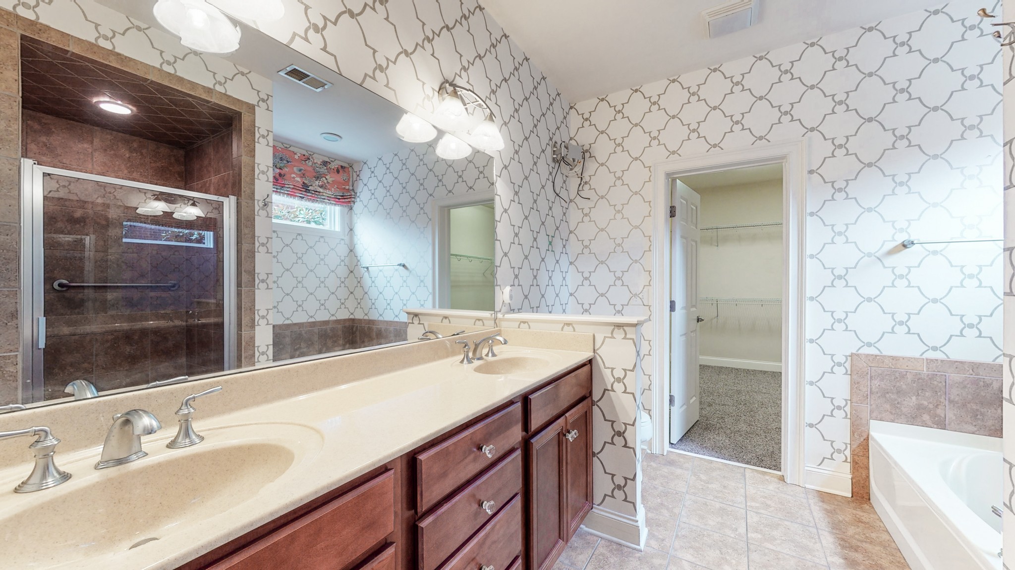 718 Pearre Springs Way Franklin, TN 37064 - Photo 23 of 46 a bathroom with a sink double vanity and a mirror