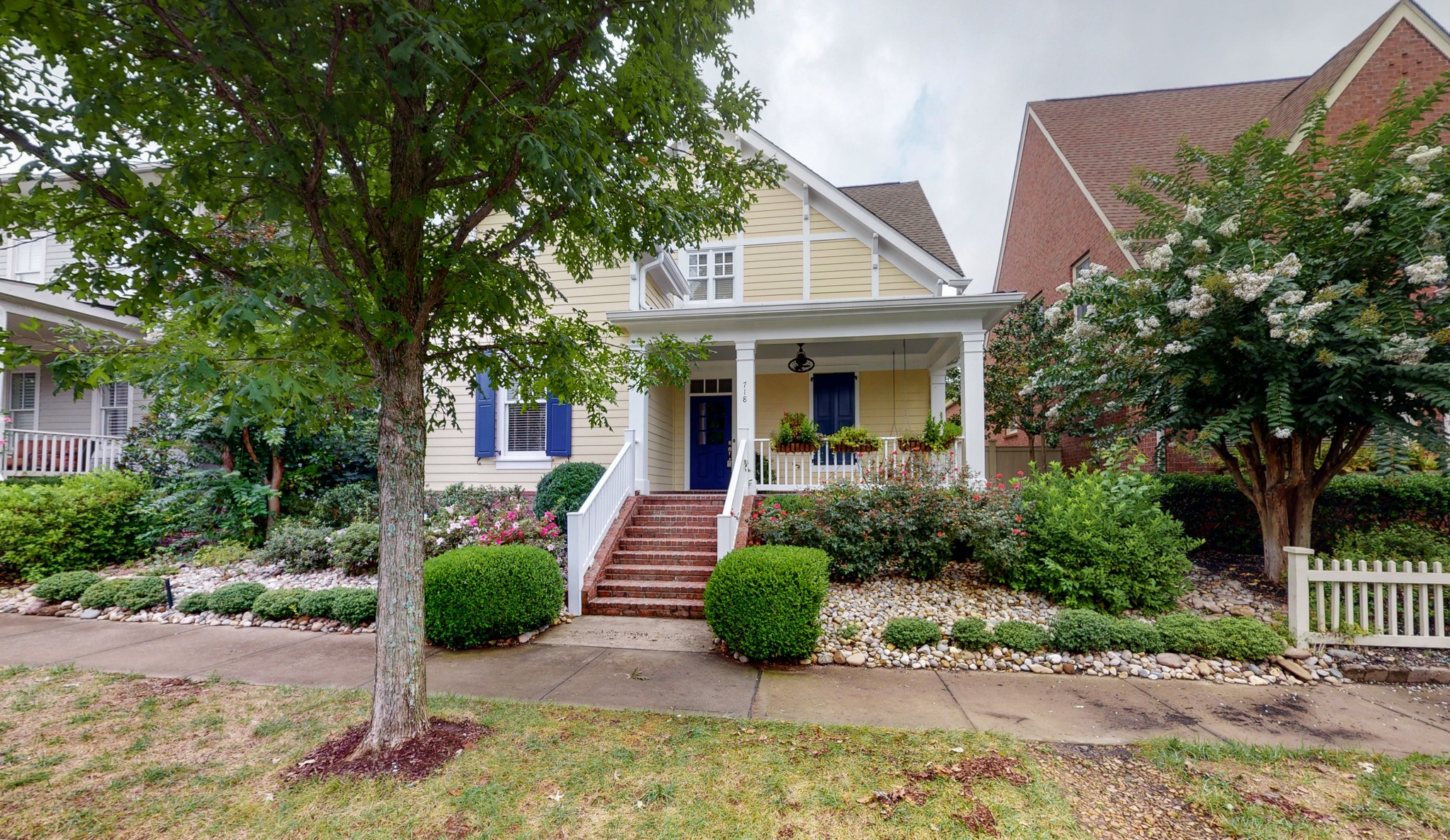 718 Pearre Springs Way Franklin, TN 37064 - Photo 46 of 46 a front view of a house with a yard
