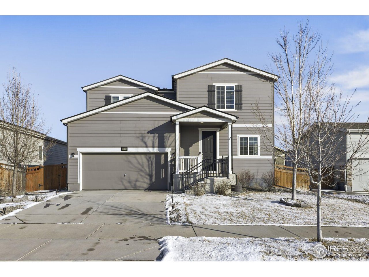 6112 Black Mesa Road Frederick, CO 80516 - Photo 2 of 45 a front view of a house with a yard
