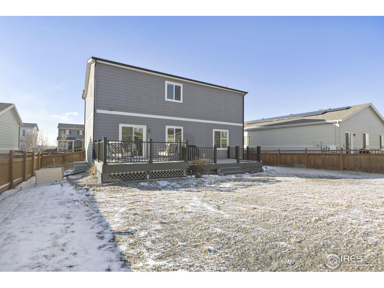 6112 Black Mesa Road Frederick, CO 80516 - Photo 35 of 45 a view of a house with a yard